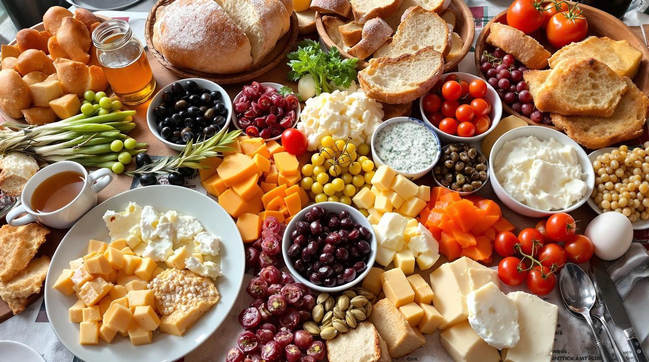 土耳其早餐拼盘